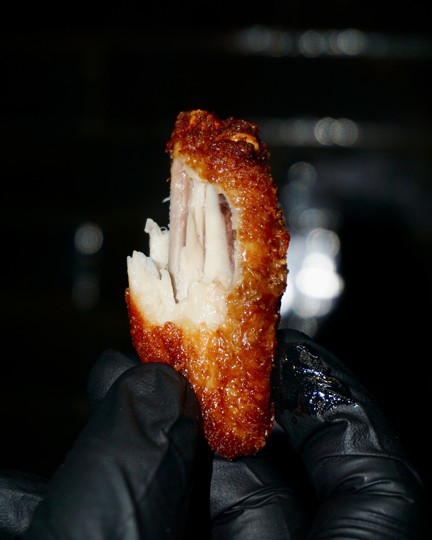 Crispy chicken side from John Peppo